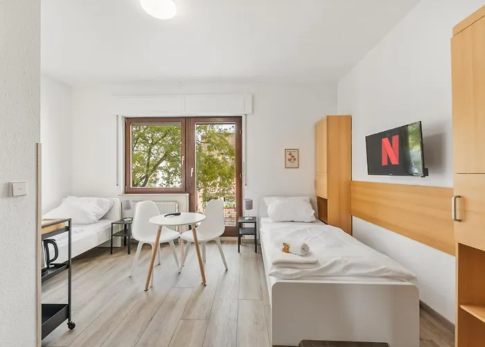 Home2stay Apartmenthaus Kitchen Parking Highspeed Wifi Washroom Hotel Heilbronn